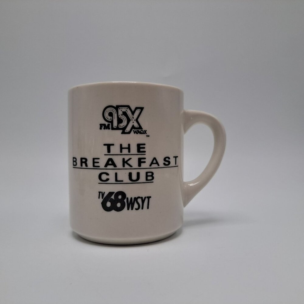 95X FM WQXI The Breakfast Club TV 68 WSYT Ceramic Mug White